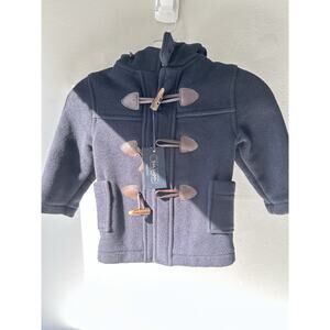 Dal Lago kids Toggle Hooded wool coat size 2